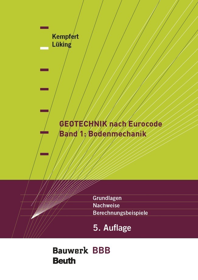 Geotechnik nach Eurocode Band 1: Bodenmechanik main product photo