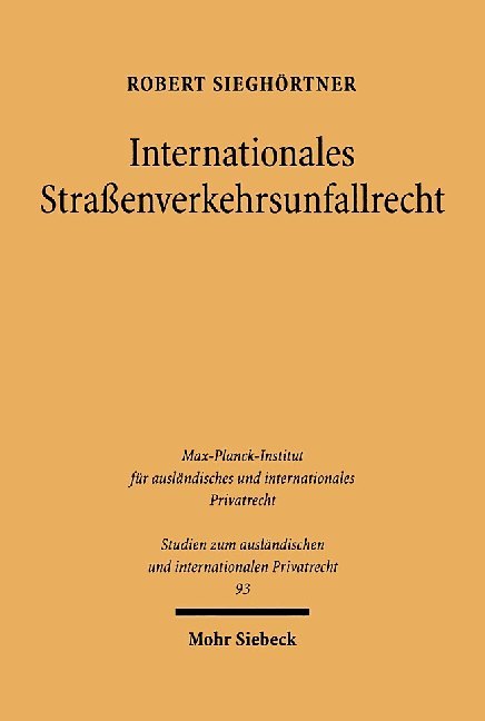 Internationales Straßenverkehrsunfallrecht main product photo