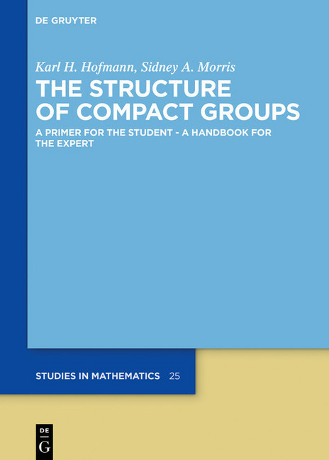 The Structure of Compact Groups main product photo