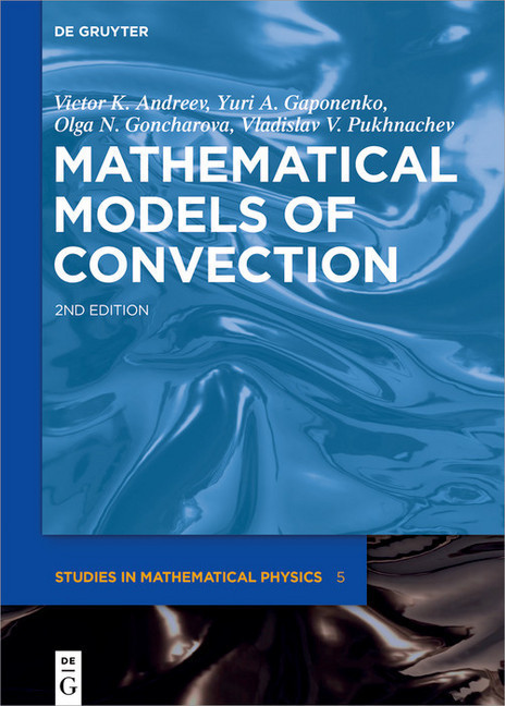 Mathematical Models of Convection main product photo