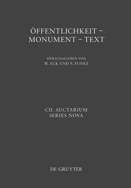 Öffentlichkeit - Monument - Text main product photo