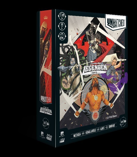 Unmatched Battle of Legends (Spiel) main product photo