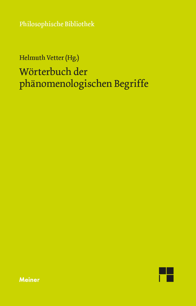 Wörterbuch der phänomenologischen Begriffe main product photo