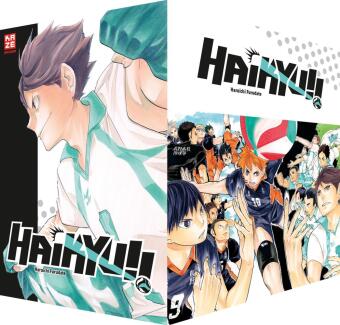 Haikyu!! Sammelbox, 10 Bde.. Box.2