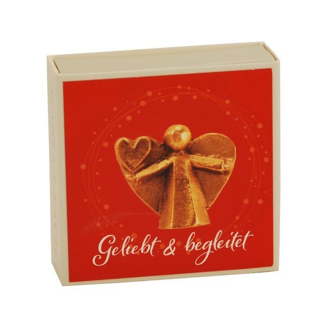 Figur Engel mit Herz, in Schachtel Geliebt und begleitet main product photo