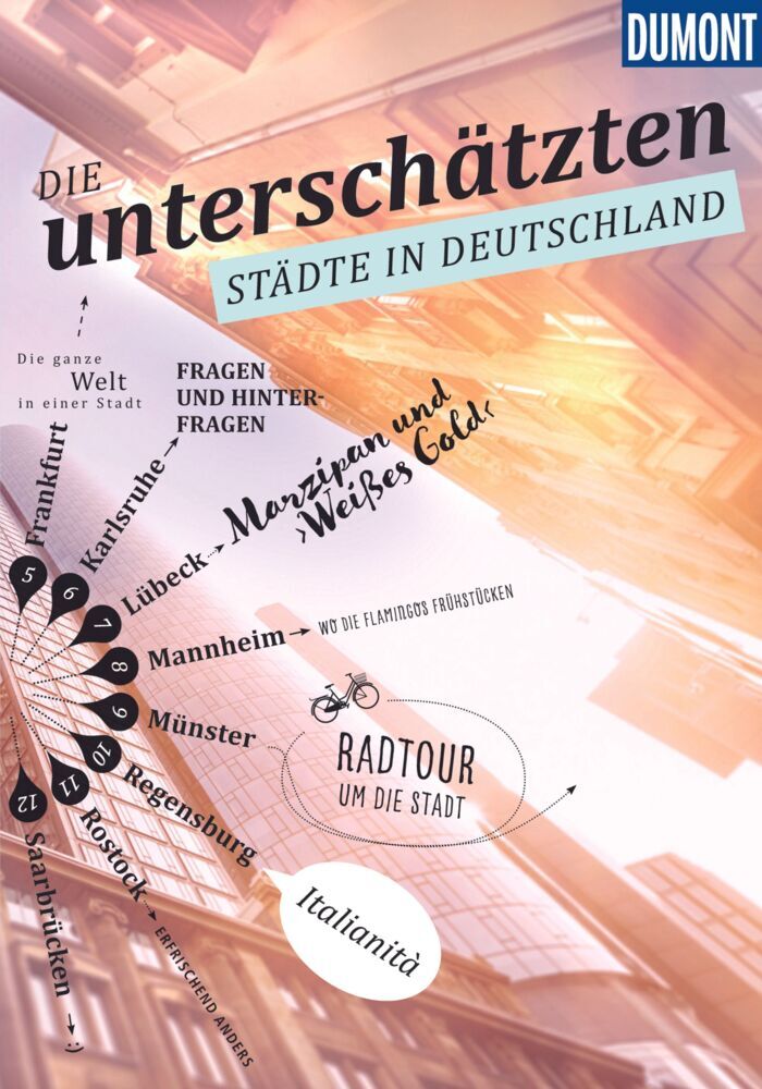DUMONT Bildband Die unterschätzten Städte in Deutschland main product photo
