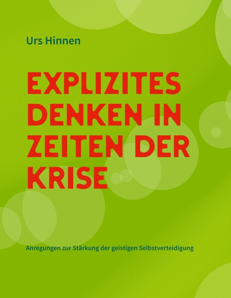 Explizites Denken in Zeiten der Krise main product photo