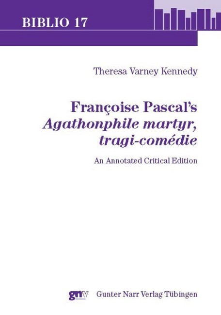 Françoise Pascal's Agathonphile martyr, tragi-comédie main product photo