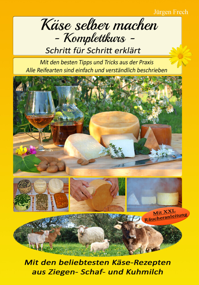 Käse selber machen - Komplettkurs - Schritt für Schritt erklärt main product photo