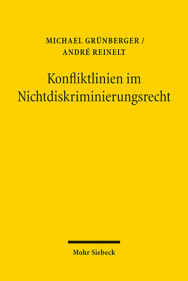 Konfliktlinien im Nichtdiskriminierungsrecht main product photo