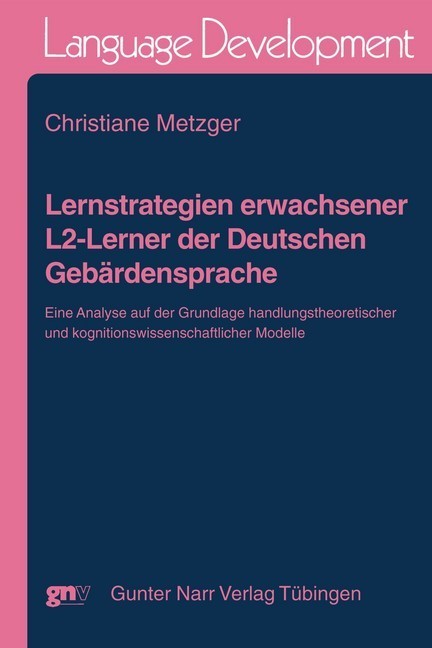 Lernstrategien erwachsener L2-Lerner der Deutschen Gebärdensprache main product photo