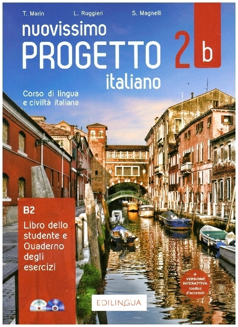 Nuovissimo Progetto italiano 2b Libro dello studente e Quaderno degli esercizi main product photo