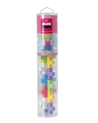 Plus-Plus Tube BIG Pastel 15pcs