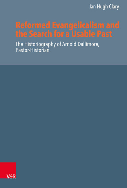 Reformed Evangelicalism and the Search for a Usable Past main product photo