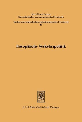 Europäische Verkehrspolitik