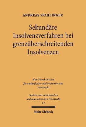 Sekundäre Insolvenzverfahren bei grenzüberschreitenden Insolvenzen