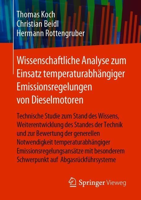 Wissenschaftliche Analyse zum Einsatz temperaturabhängiger Emissionsregelungen von Dieselmotoren main product photo