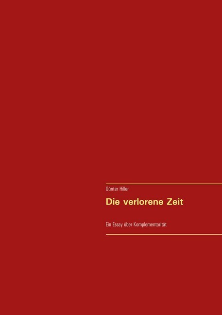 Die verlorene Zeit main product photo