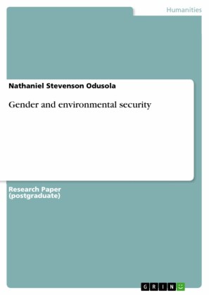 Gender and environmental security