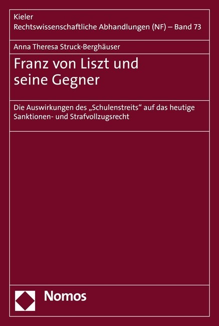 Franz von Liszt und seine Gegner main product photo