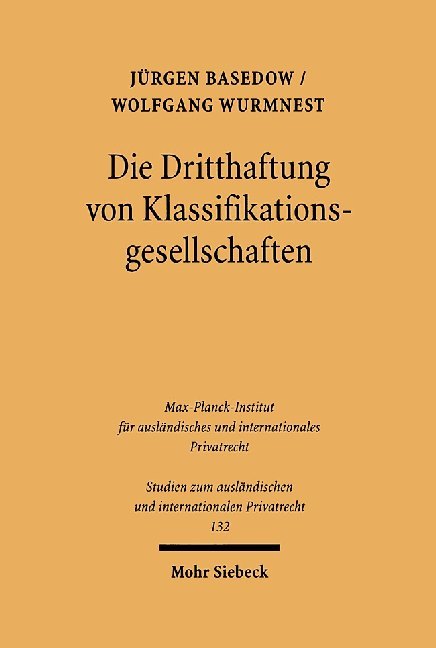 Die Dritthaftung von Klassifikationsgesellschaften main product photo
