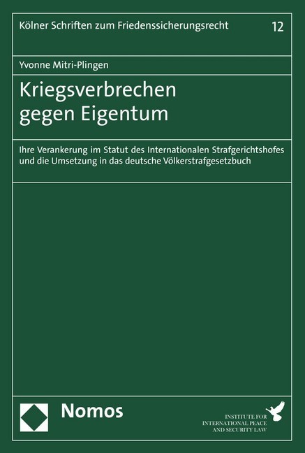 Kriegsverbrechen gegen Eigentum main product photo