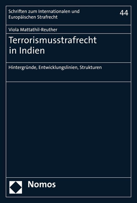 Terrorismusstrafrecht in Indien main product photo