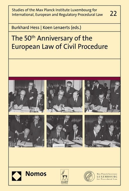 The 50th Anniversary of the European Law of Civil Procedure main product photo