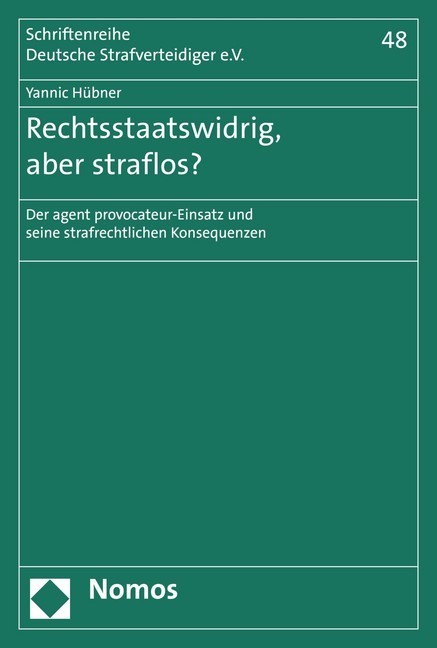 Rechtsstaatswidrig, aber straflos? main product photo