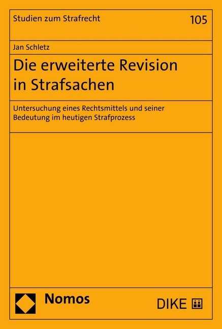 Die erweiterte Revision in Strafsachen main product photo