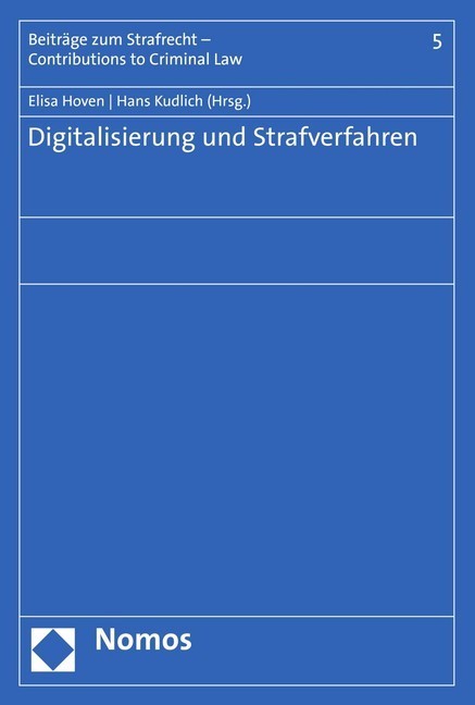 Digitalisierung und Strafverfahren main product photo