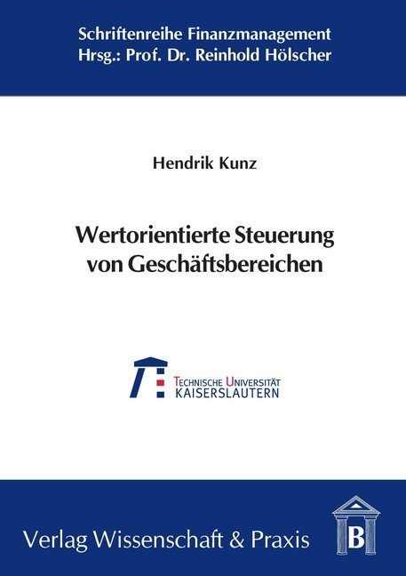 Wertorientierte Steuerung von Geschäftsbereichen. main product photo