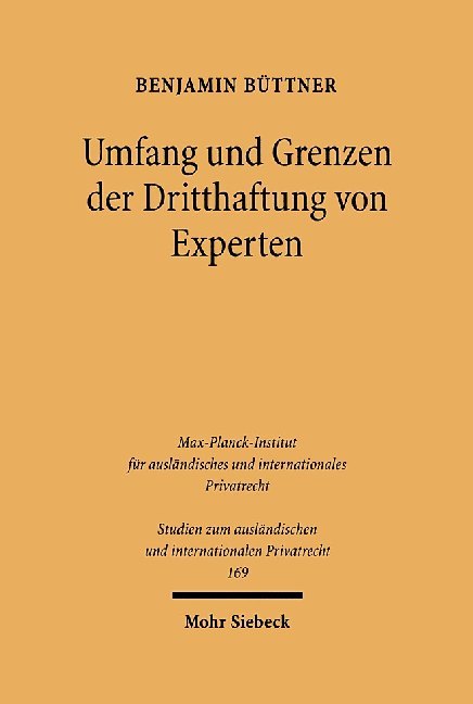 Umfang und Grenzen der Dritthaftung von Experten main product photo