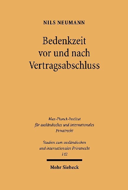Bedenkzeit vor und nach Vertragsabschluss main product photo