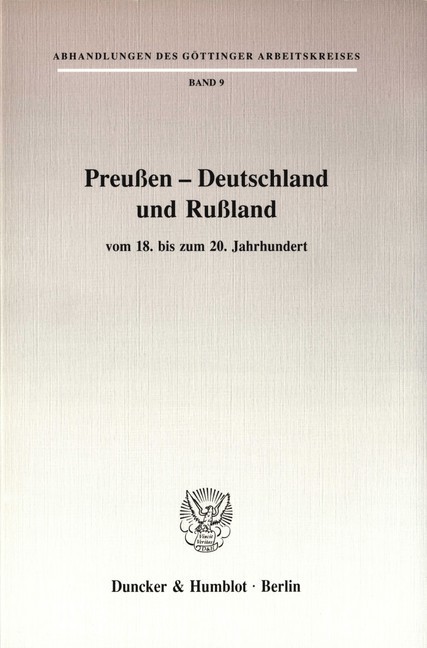 Preußen - Deutschland und Rußland main product photo