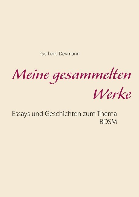Meine gesammelten Werke main product photo