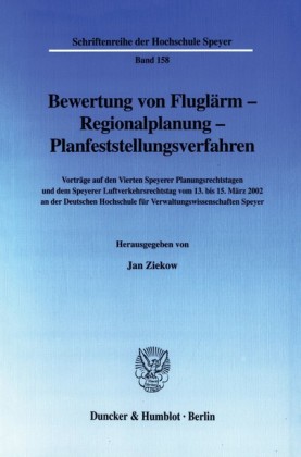 Bewertung von Fluglärm - Regionalplanung - Planfeststellungsverfahren.
