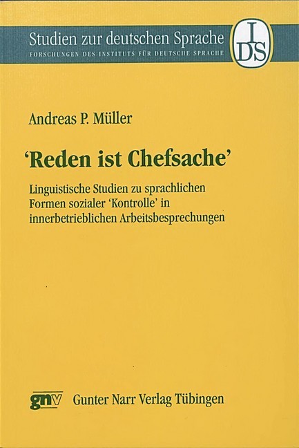 'Reden ist Chefsache' main product photo