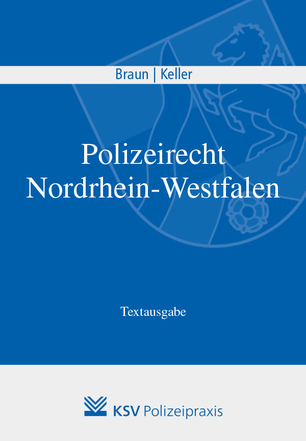 Polizeirecht Nordrhein-Westfalen main product photo
