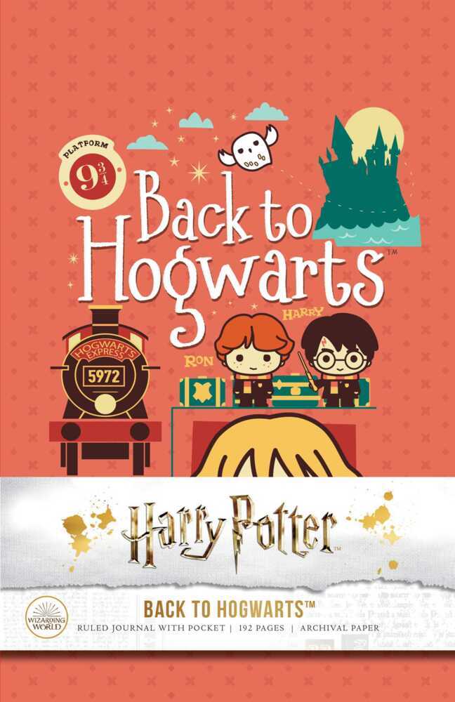 Harry Potter: Back to Hogwarts Hardcover Ruled Journal main product photo