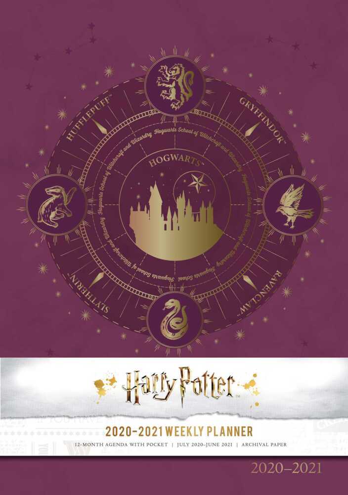 Harry Potter 2020-2021 Weekly Planner main product photo
