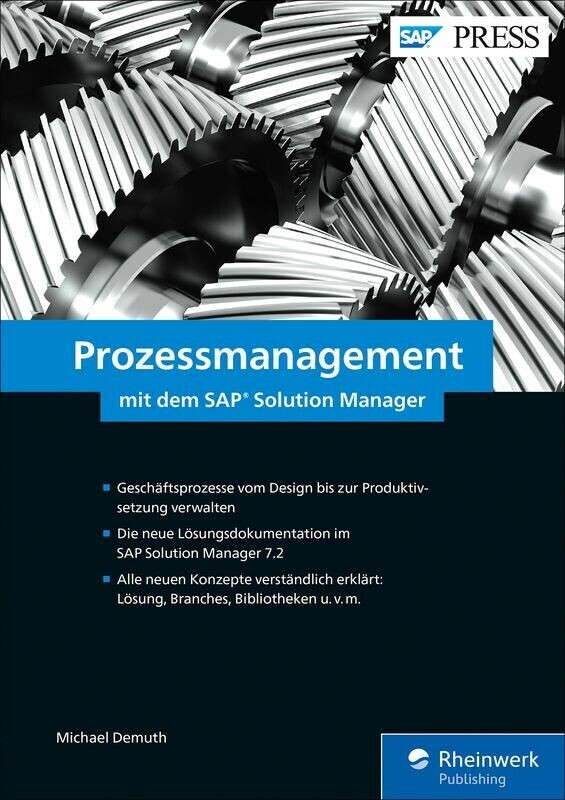 Prozessmanagement mit dem SAP Solution Manager main product photo
