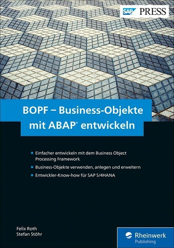BOPF - Business-Objekte mit ABAP entwickeln main product photo