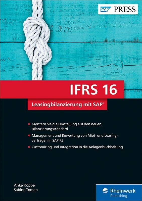 IFRS 16 - Leasingbilanzierung mit SAP main product photo