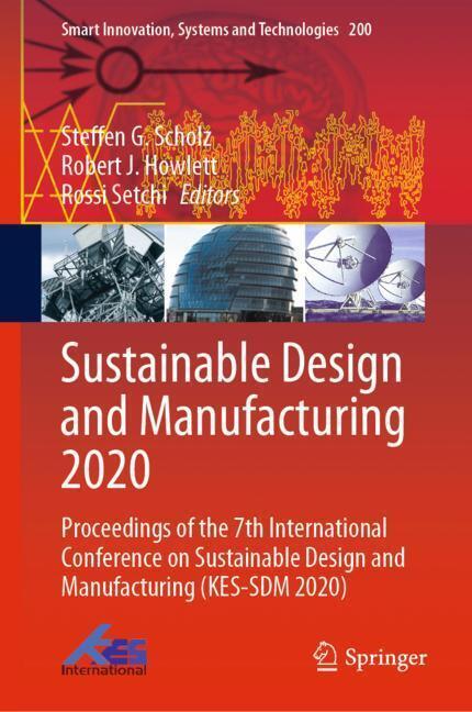 Sustainable Design and Manufacturing 2020 main product photo