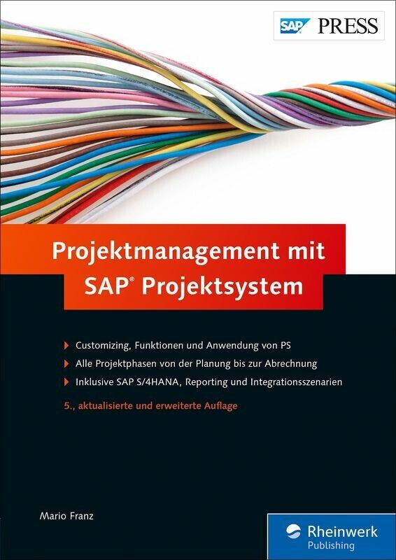 Projektmanagement mit SAP Projektsystem main product photo