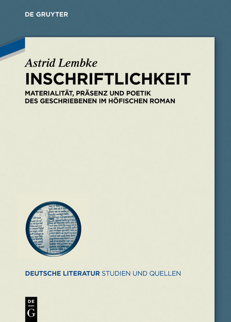 Inschriftlichkeit main product photo