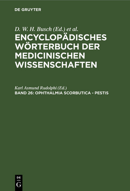 Ophthalmia scorbutica - Pestis main product photo