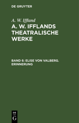 Elise von Valberg. Erinnerung