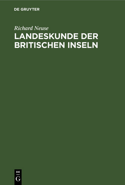 Landeskunde der Britischen Inseln main product photo